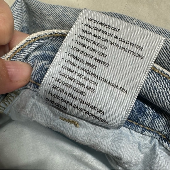 KanCan Maurices Distressed Jeans Womens Size 27 Faded Boyfriend High Rise Ripped - Picture 9 of 10